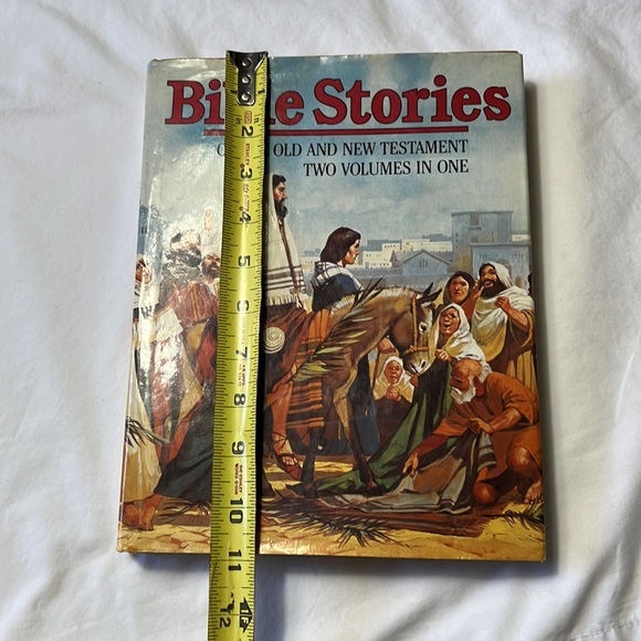 Kids Bible stories old & New Testament 2 volume in one pre- loved but unread - Picture 9 of 10